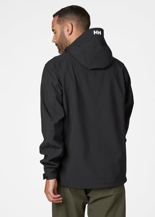 Helly Hansen PARAMOUNT HOODED SOFTSHELL JACKET (Black)