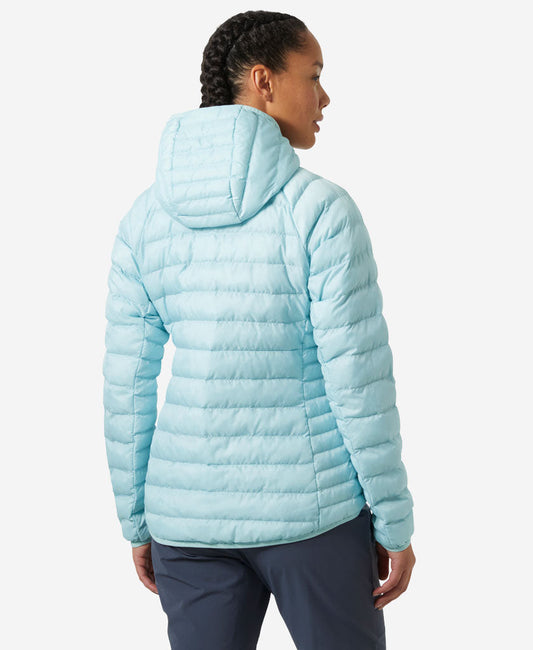 Helly Hansen W BANFF HOODED INSULATOR (Barely Blue)