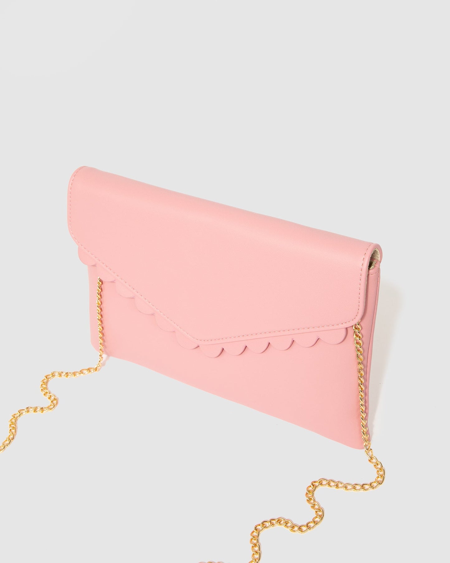 Colette by Colette Hayman Jordana Scallop Clutch Bag (Pink)