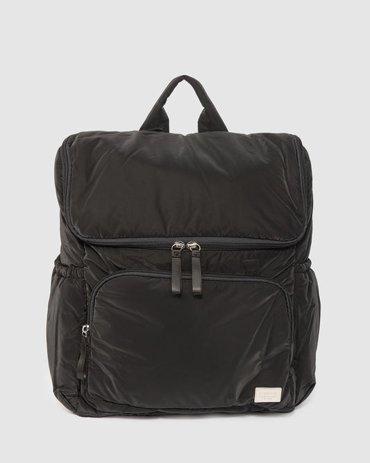 Colette Soft Touch Baby Bag Backpack (Black)