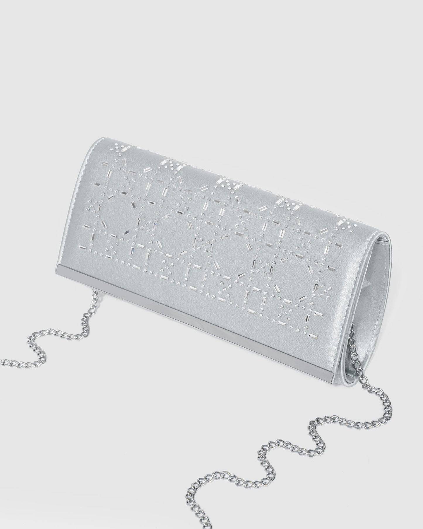 Colette Alyce Clutch Bag (Silver)
