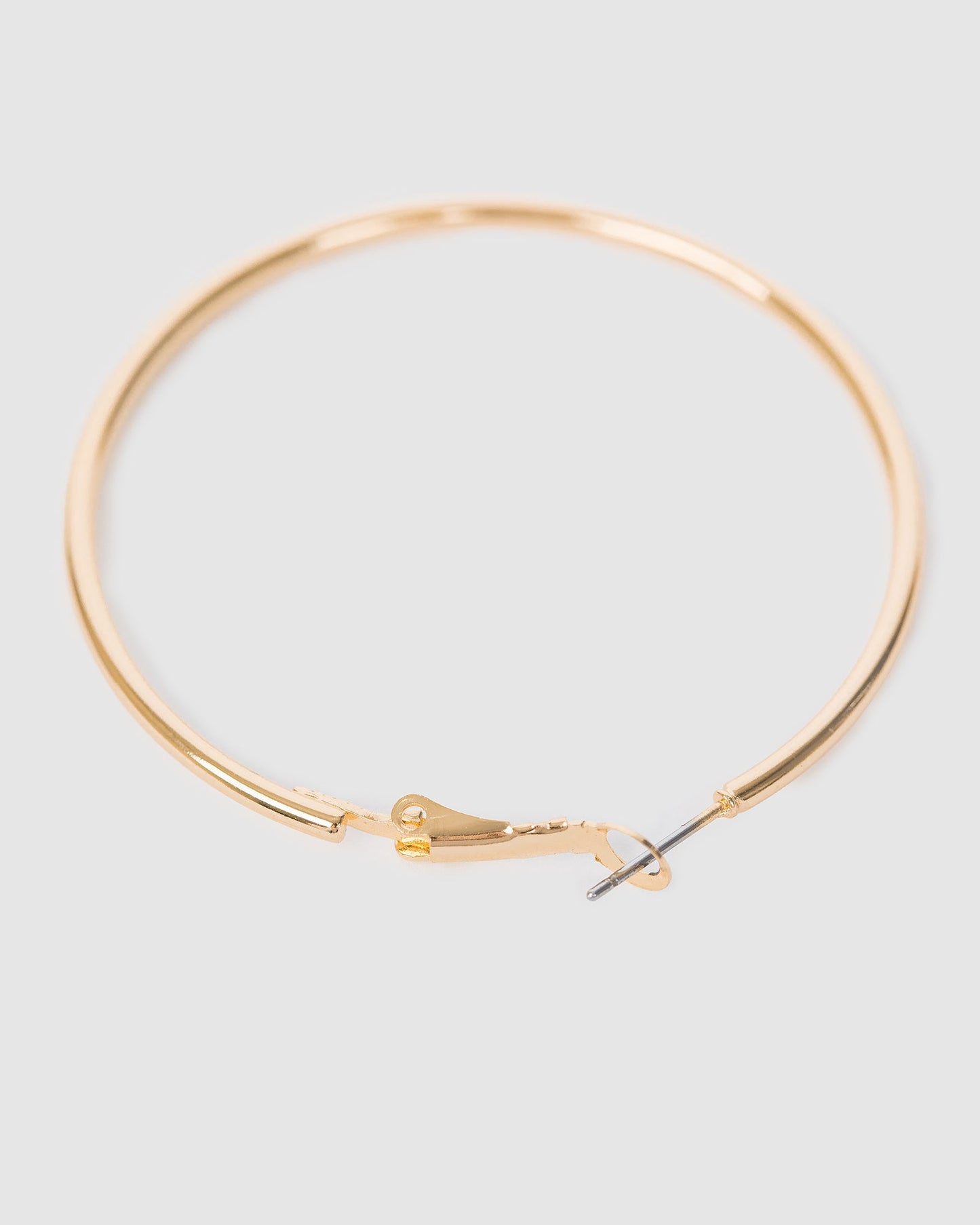 Colette by Colette Hayman Fine Hoop Earrings 50mm (Gold)