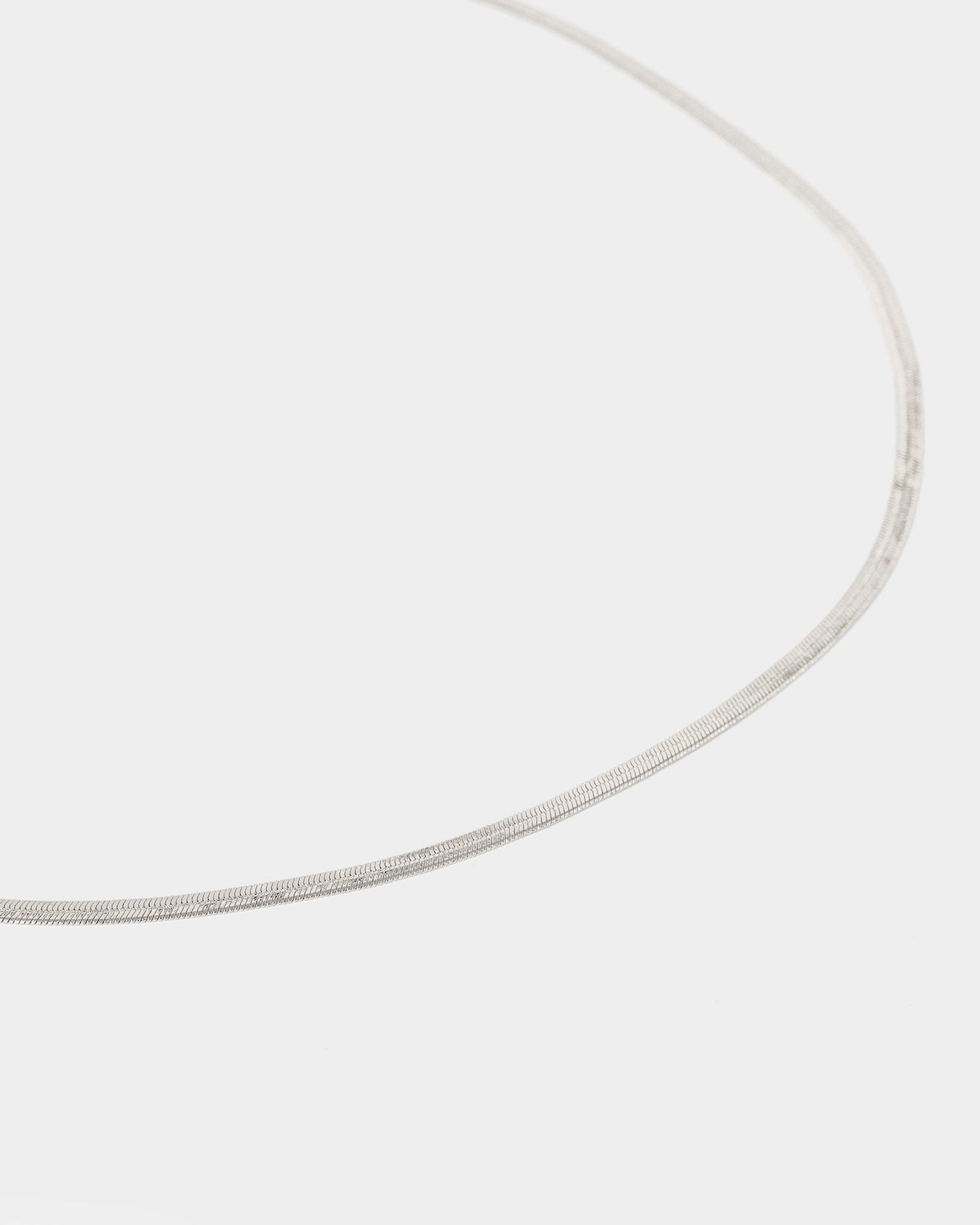 Colette by Colette Hayman Snake Chain Necklace (Silver)