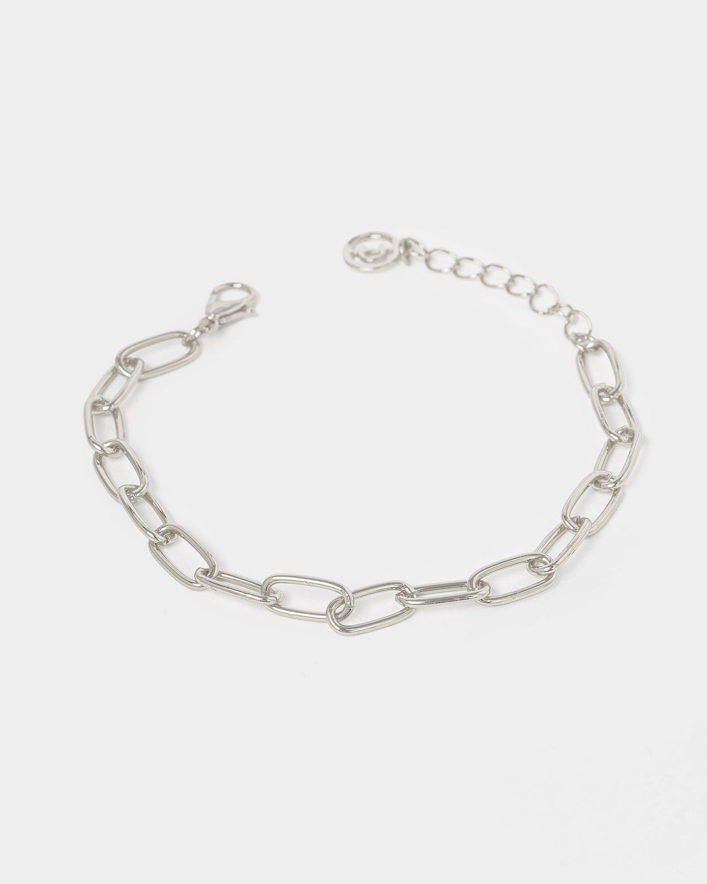 Colette by Colette Hayman Paperclip Chain Bracelet (Silver)