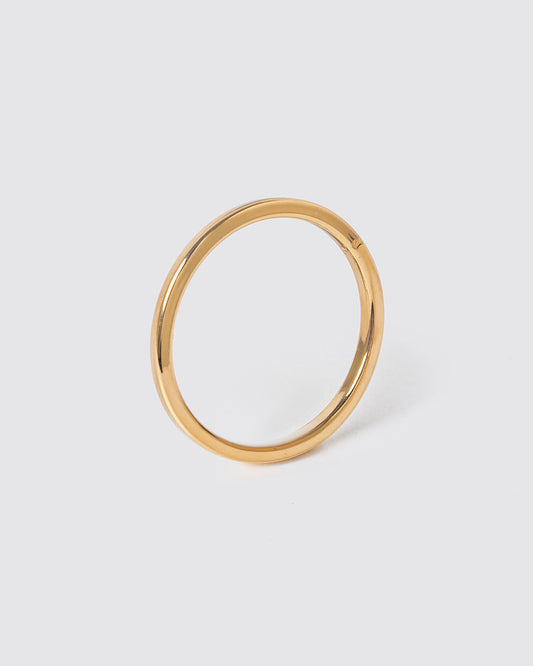 Colette Thin Metal Ring (Gold)