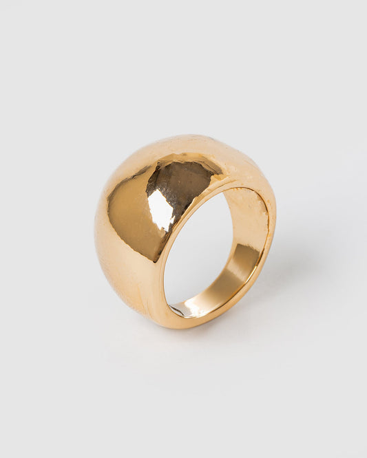 Colette Thick Dome Ring (Gold)