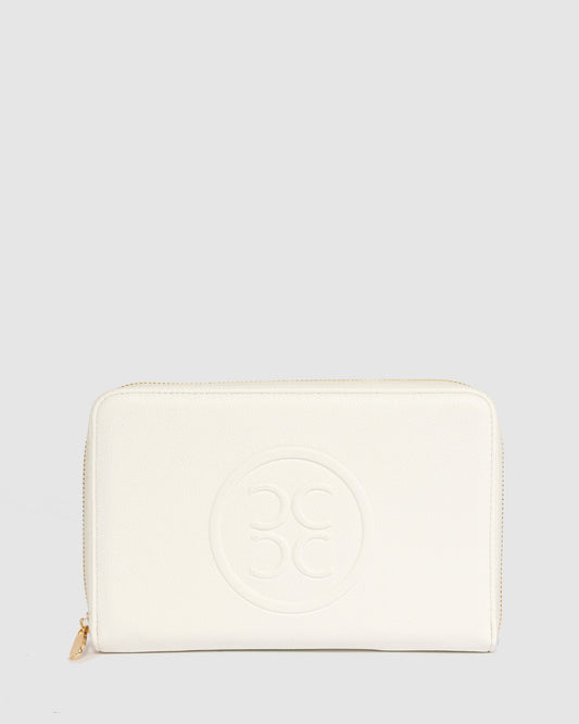 Colette Suzanah Travel Wallet (White)