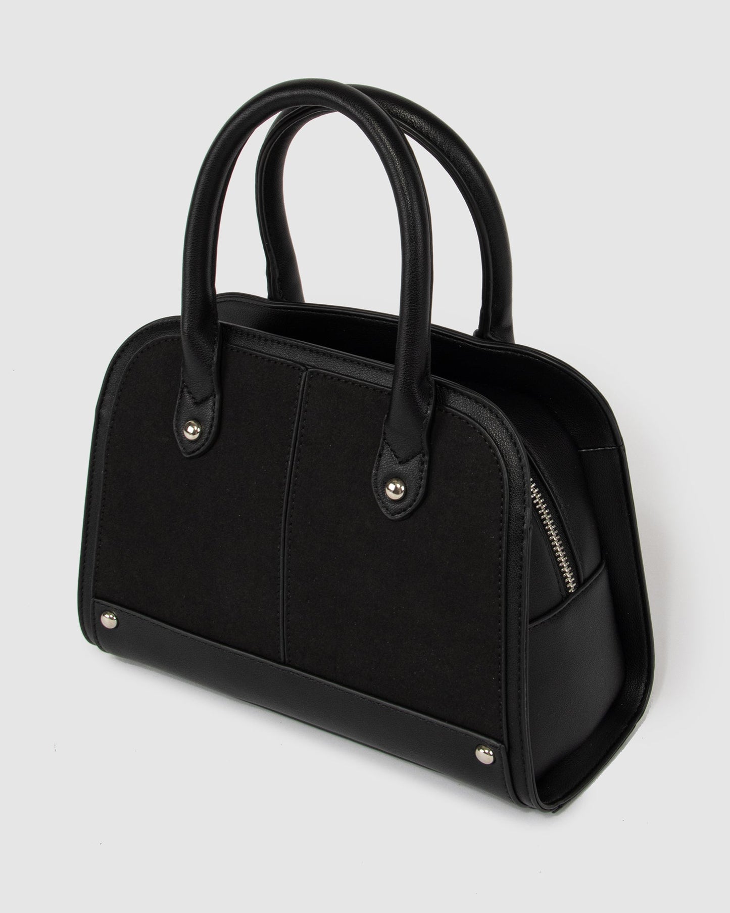 Colette by Colette Hayman Maisie Panel Stud Tote (Black)