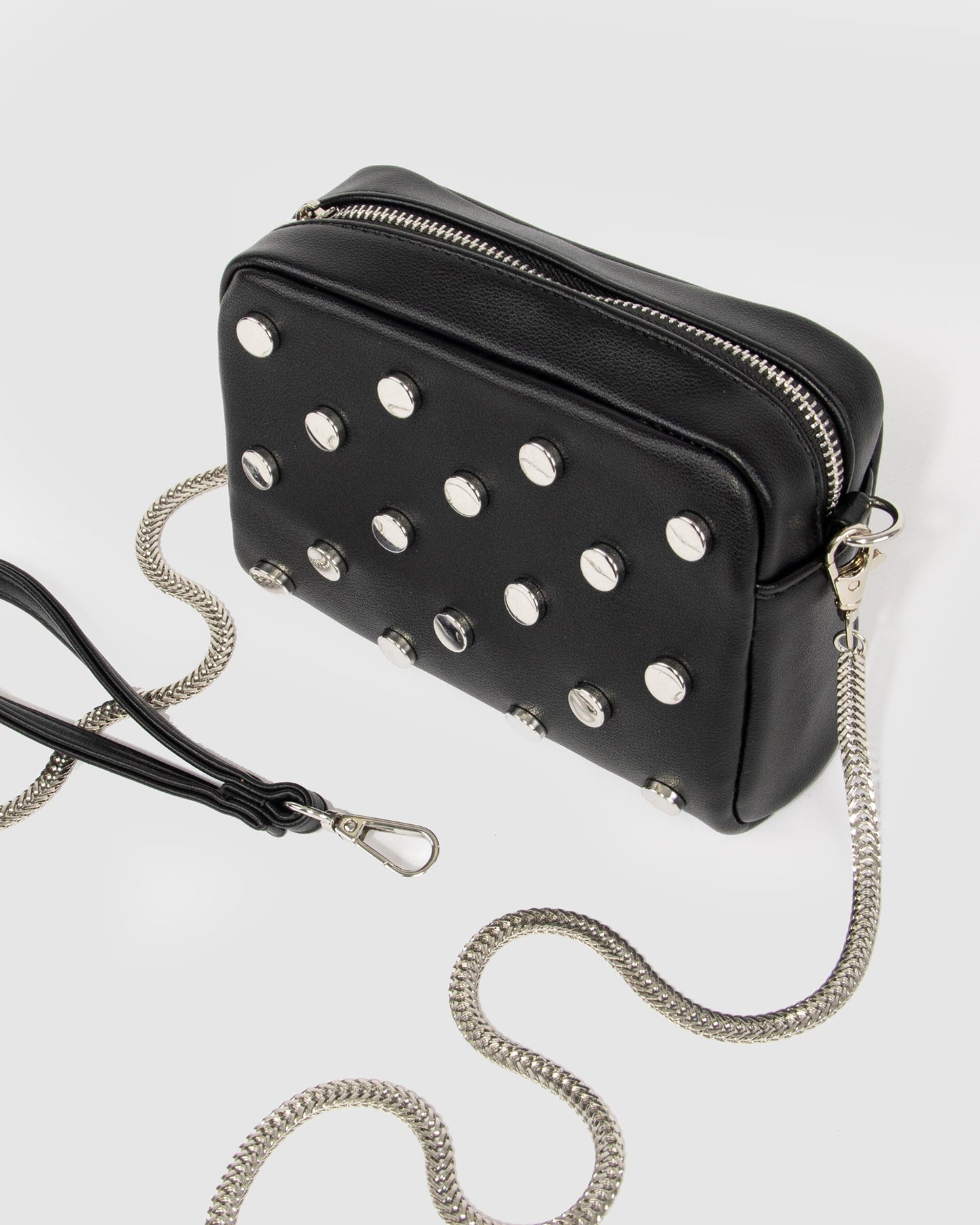 Colette by Colette Hayman Suri Stud Crossbody Bag (Black)