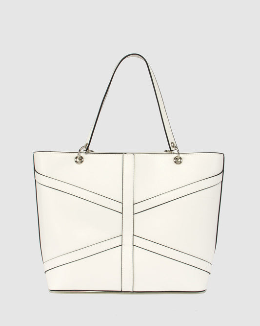 Colette Erica Ltd Edt Panelled Tote (White)