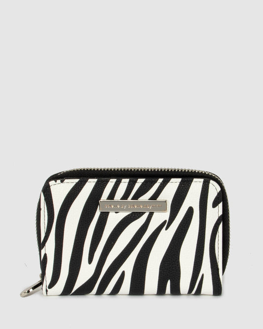 Colette Tiana Plate Wallet (Zebra)