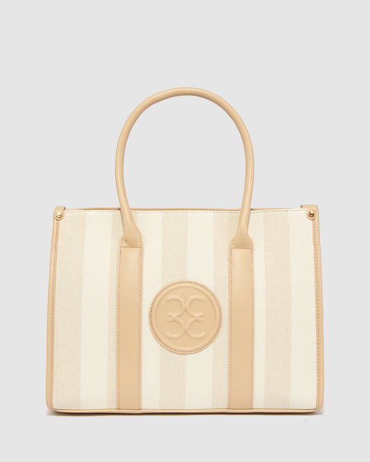 Colette Eve Logo Large Tote (Natural)