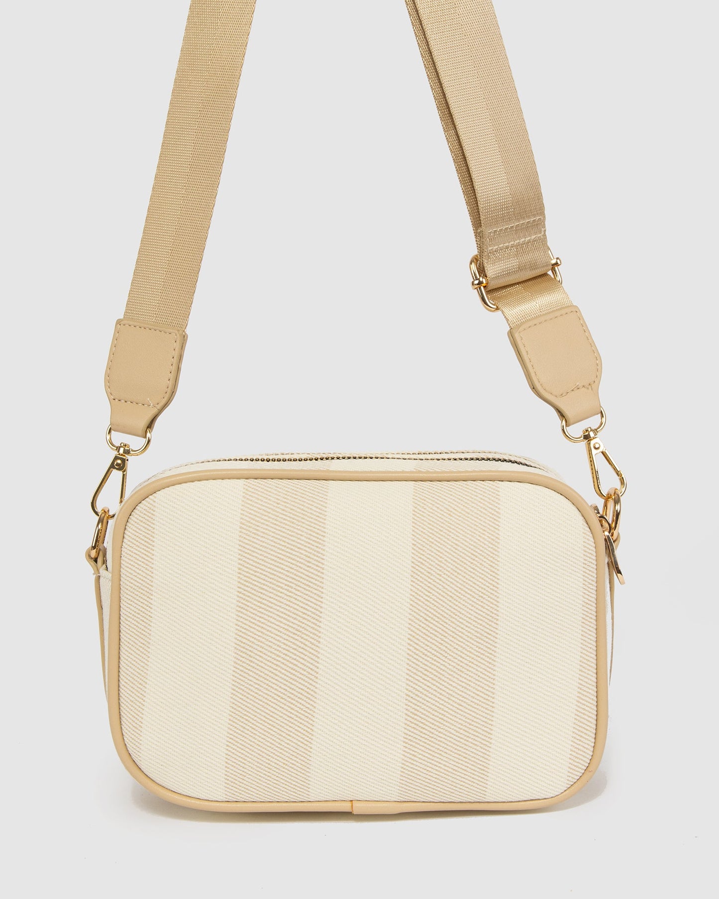 GROUP48 Selina Canvas Crossbody (Natural)