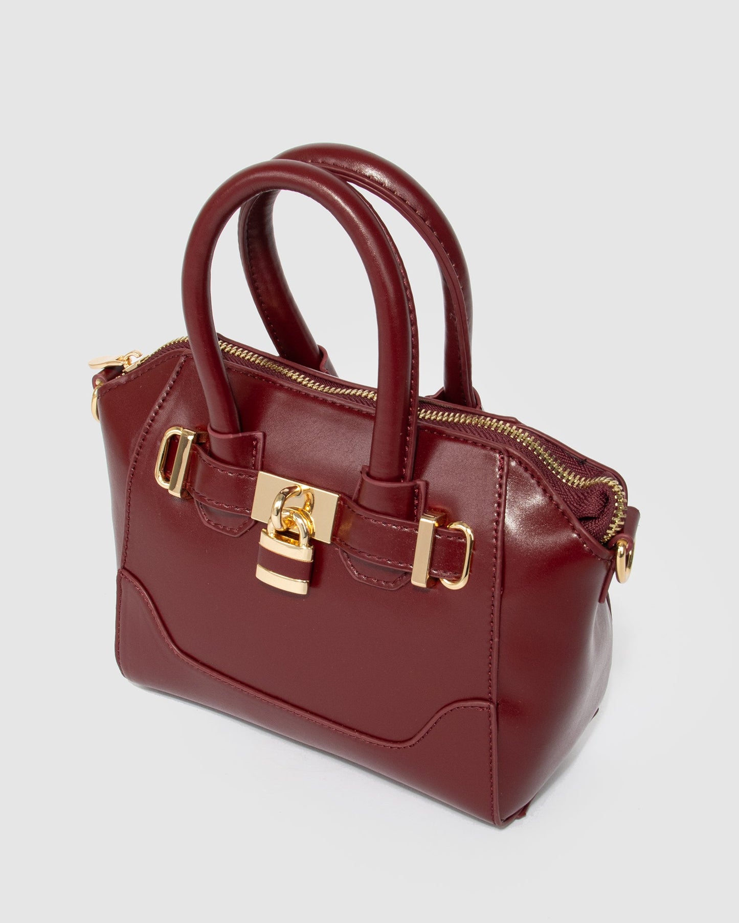 Colette by Colette Hayman Frankie Lock Tote Bag (Berry)