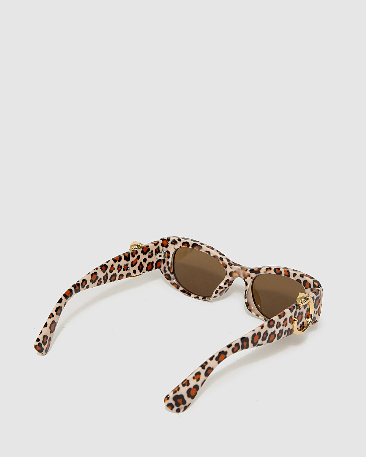 Colette by Colette Hayman Leopard Frame Sunglasses (Print)