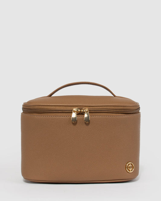 Colette Harper Top Handle Lunch Bag (Caramel)