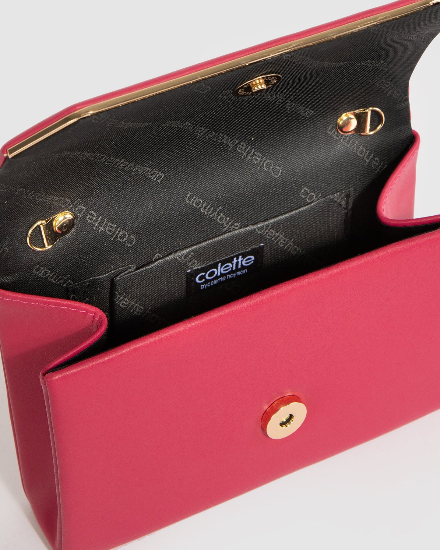 Colette by Colette Hayman Penny Flap Clutch (Pink)