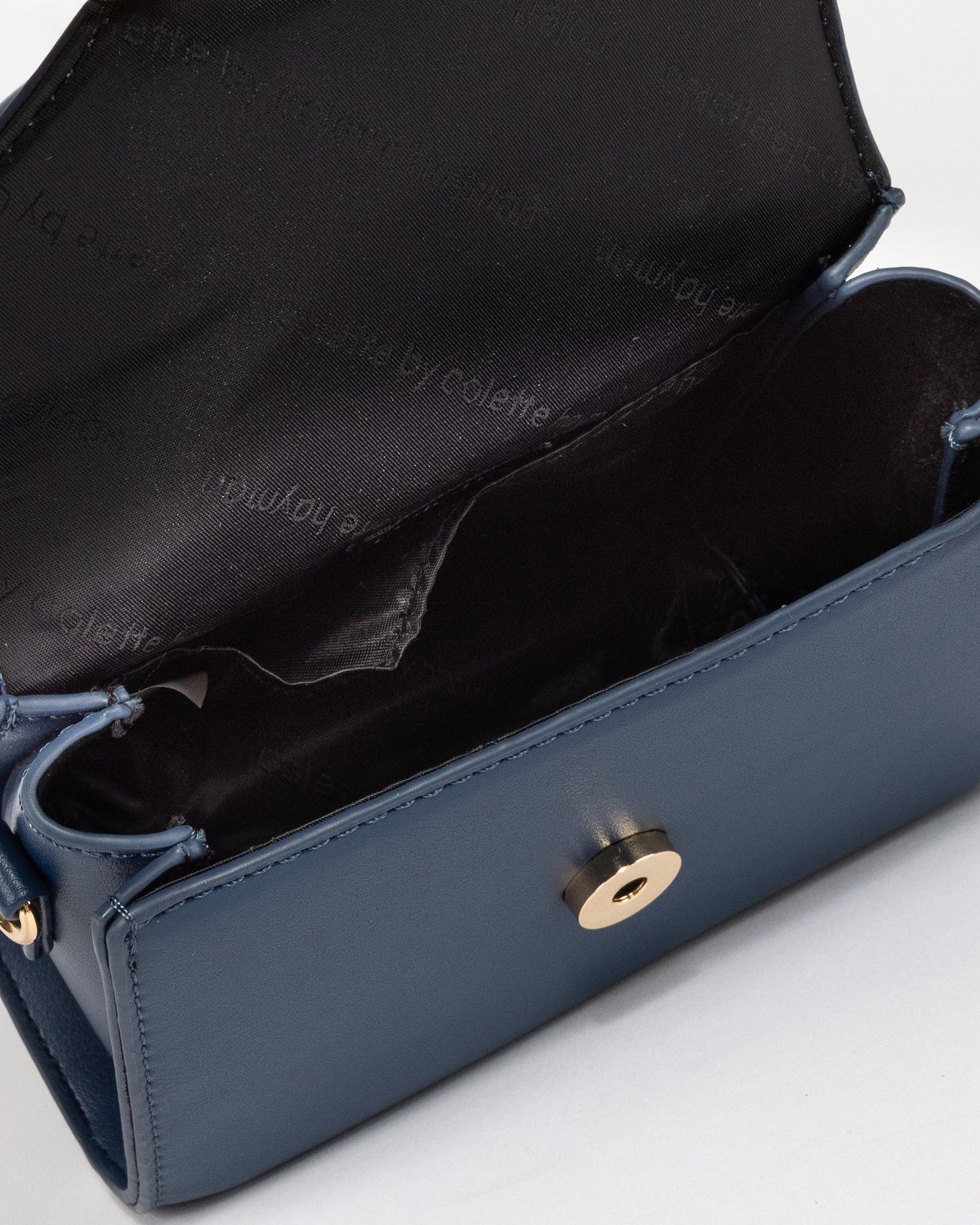 Colette by Colette Hayman Kiki Clasp Mini Bag (Blue)