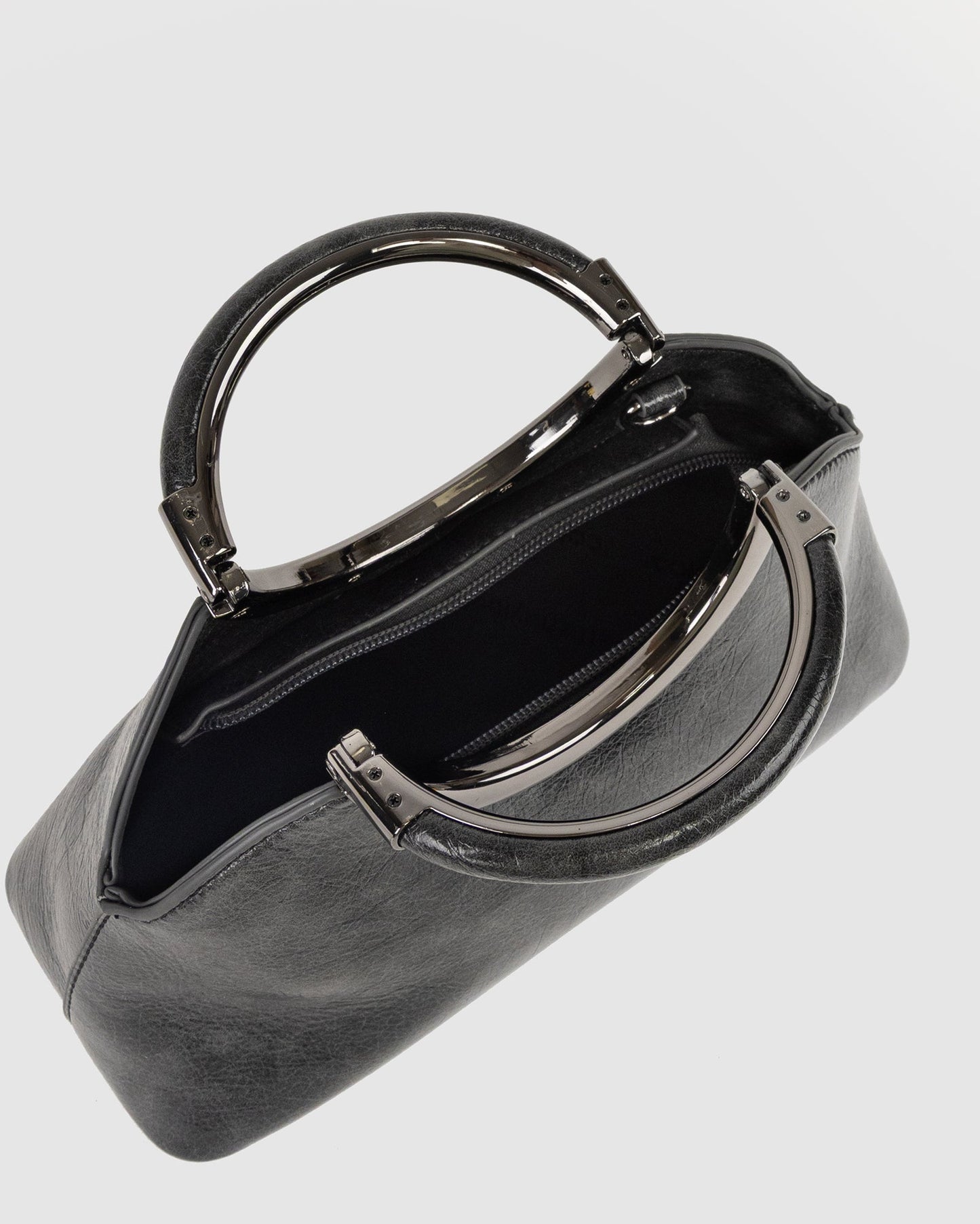 Colette by Colette Hayman Ruby Soft Top Handle Bag (Grey)