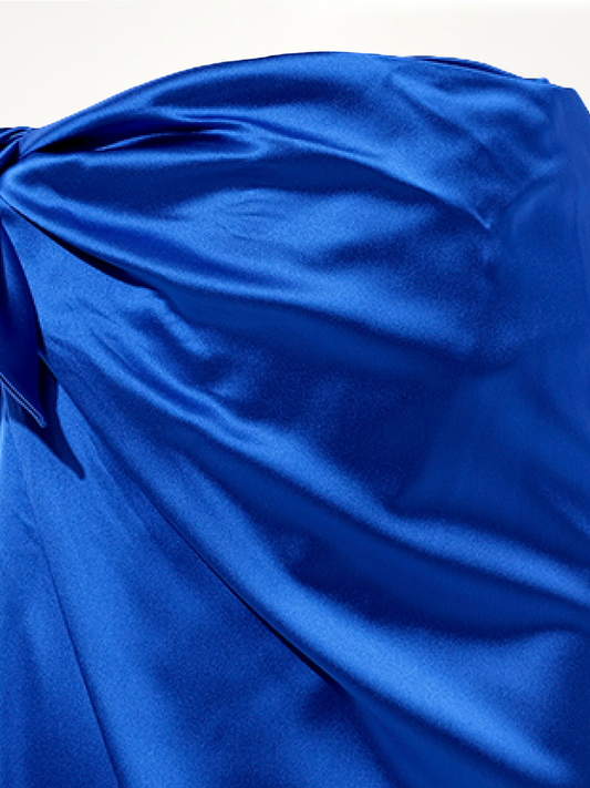 BALENCIAGA Wrap Skirt (Blue)