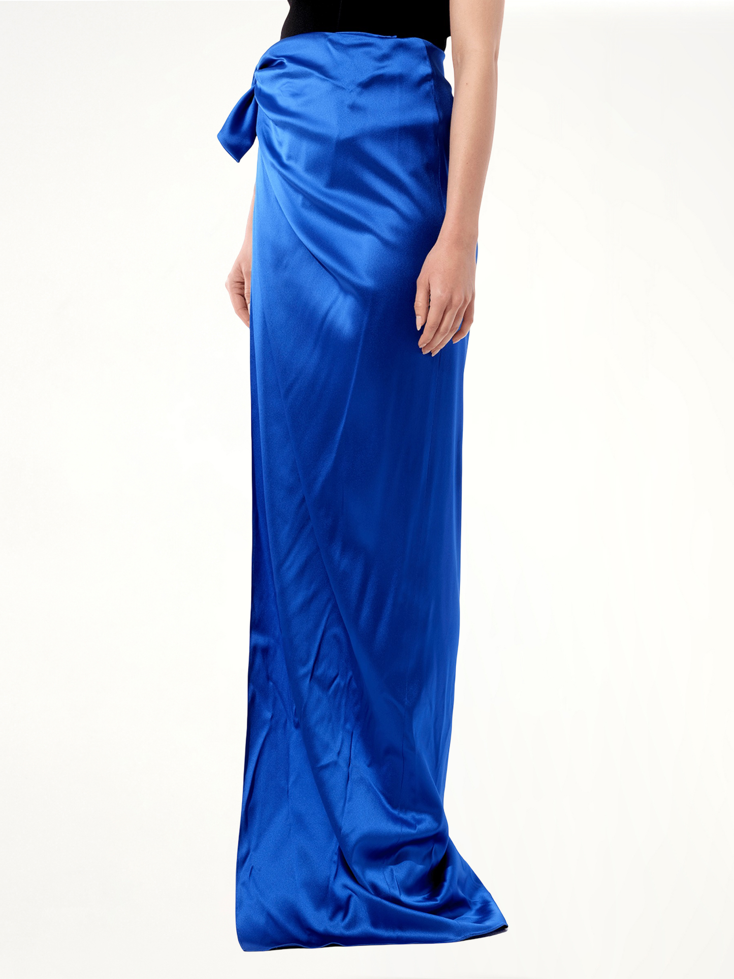 BALENCIAGA Wrap Skirt (Blue)