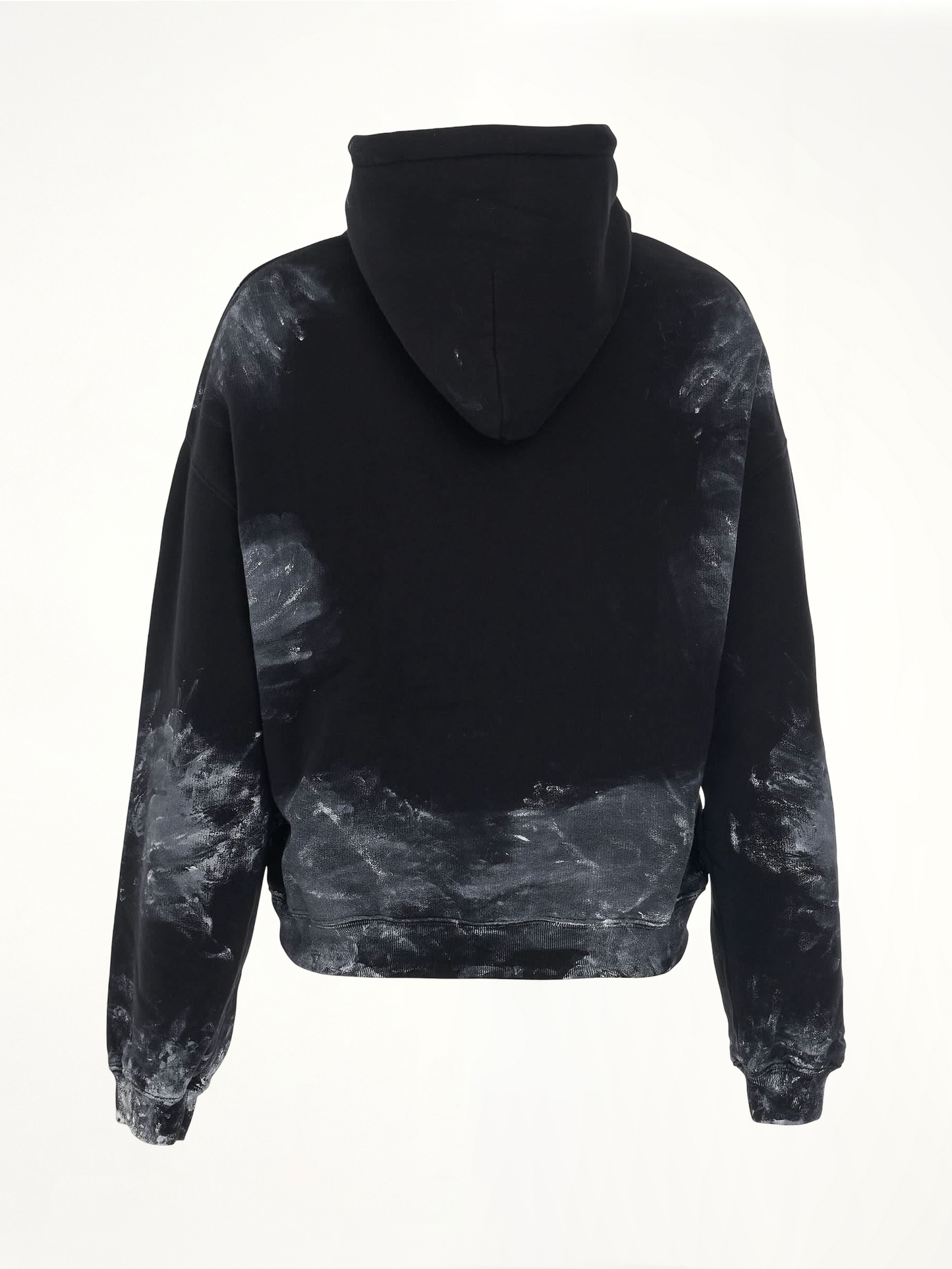 BALENCIAGA Painter Fitted Hoodie (Black)