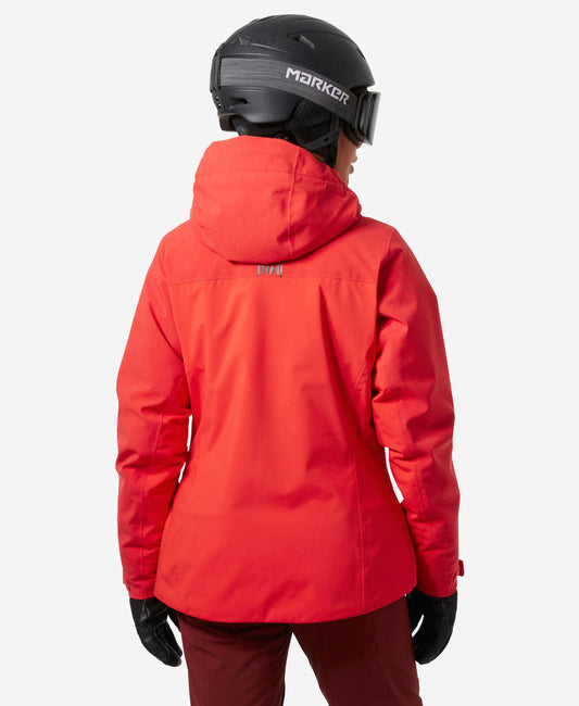 Helly Hansen W SNOWPLAY JACKET (Alert Red)