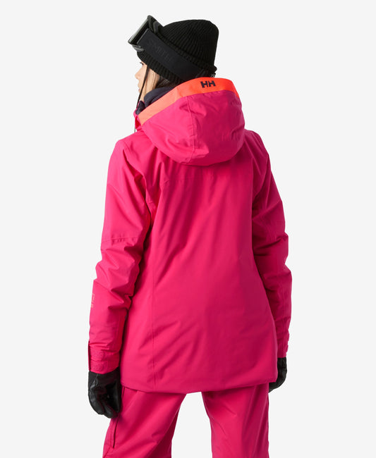 Helly Hansen W POWSHOT JACKET (Cranberry)