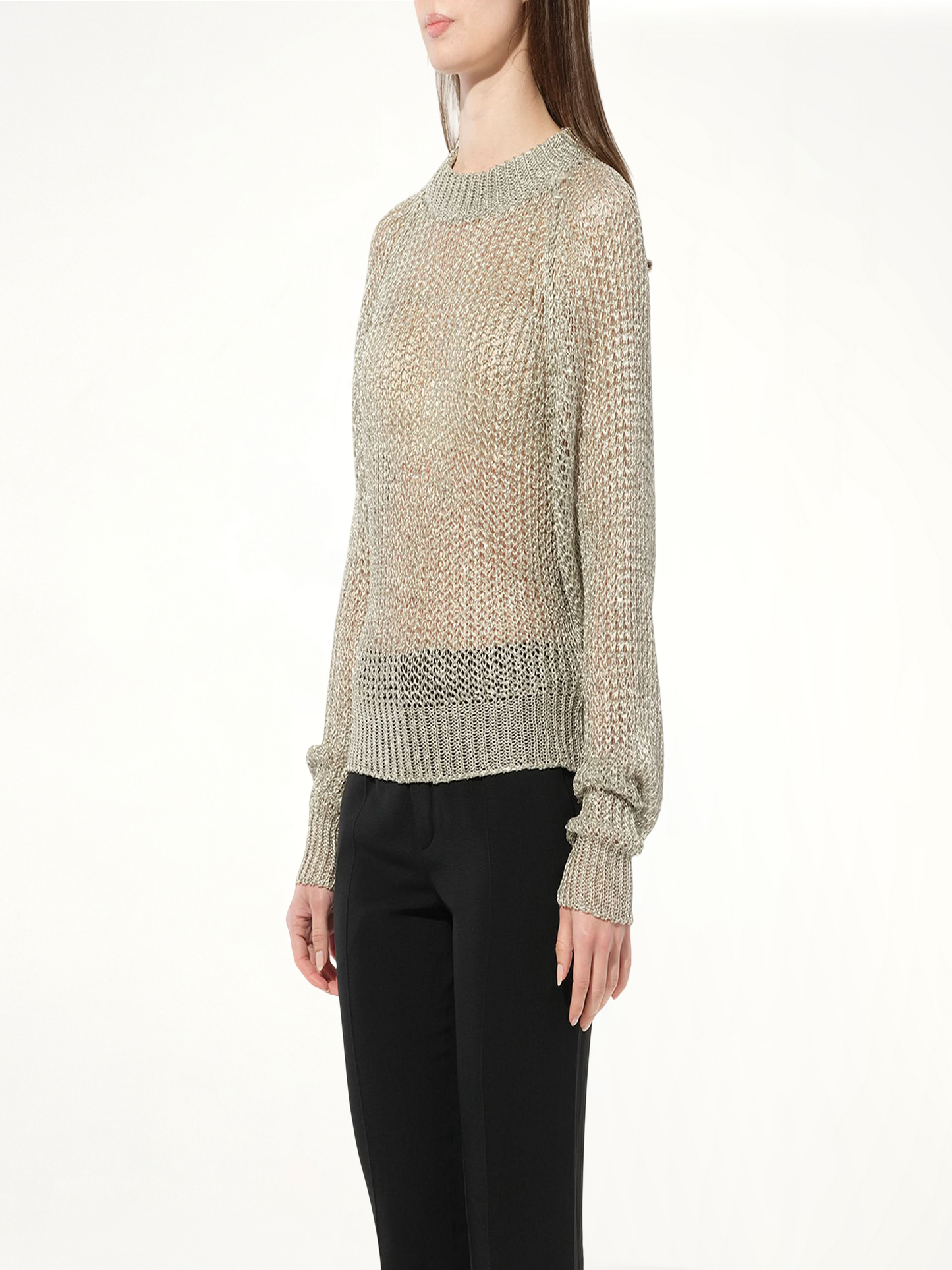 BALMAIN Knit Jumper (Silver)