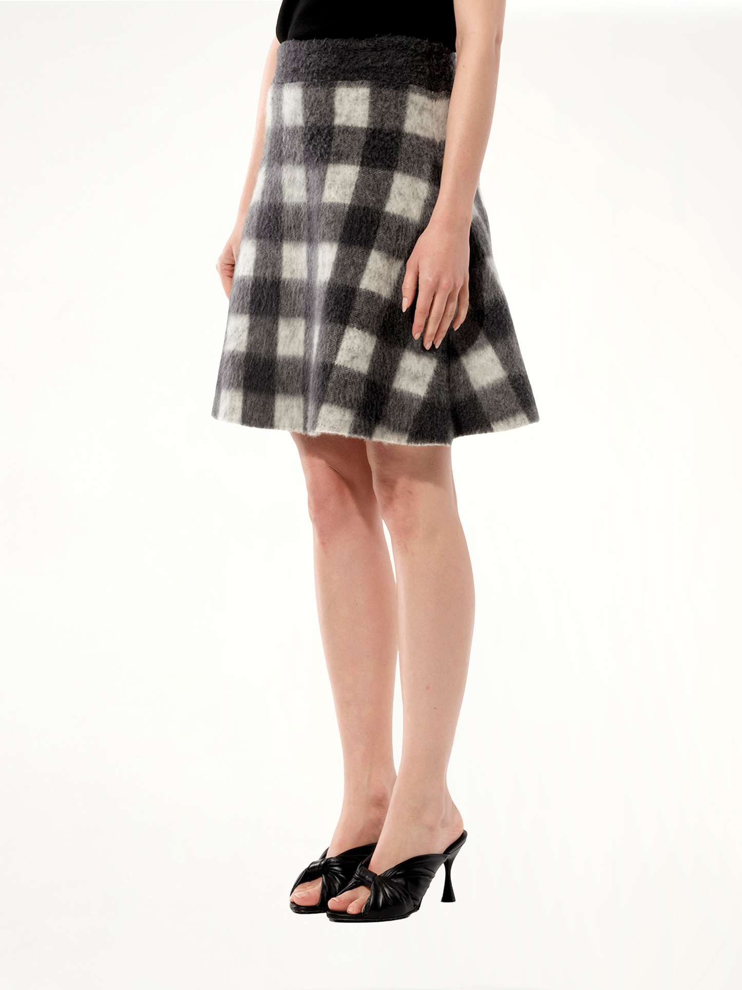 BALENCIAGA Midi Skirt (Black)