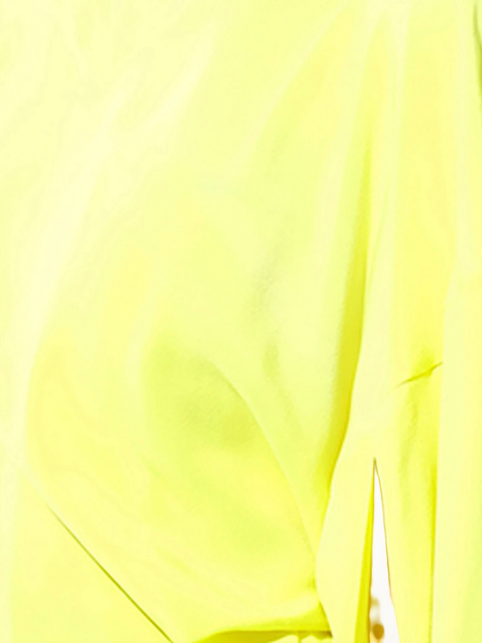 BALENCIAGA Crepe Top (Yellow)