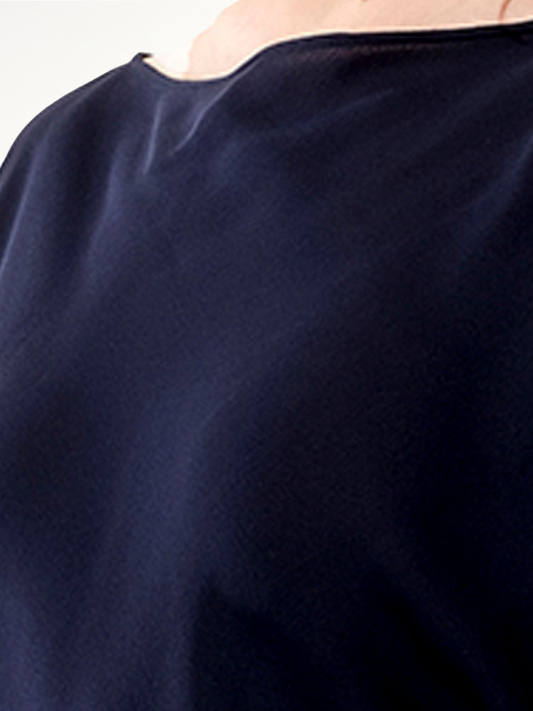 BALENCIAGA Georgette Top (Black)