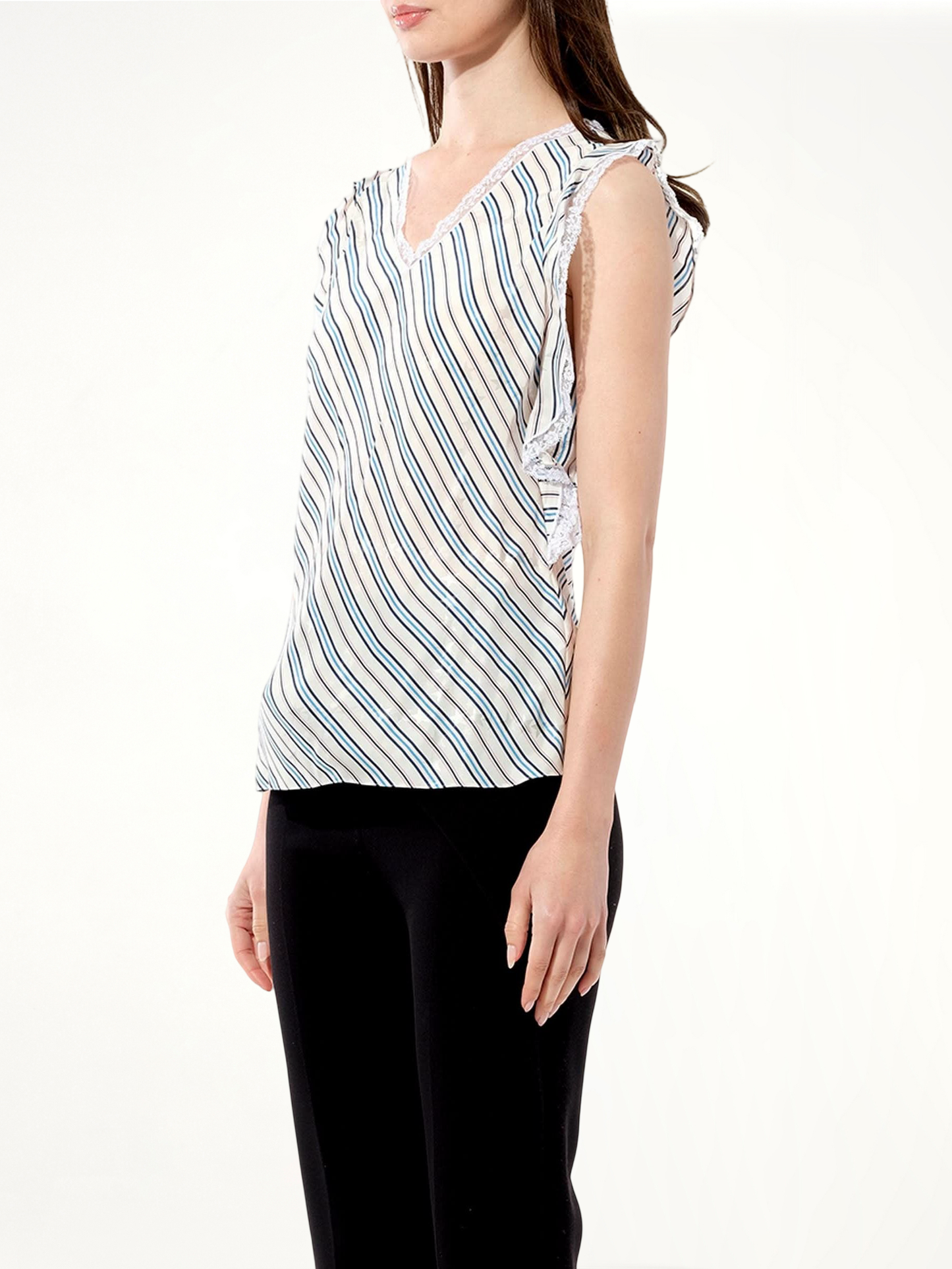 BALENCIAGA College Top (Blue)