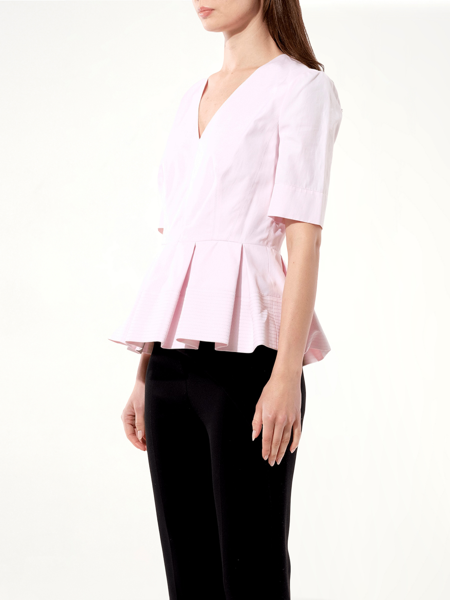 BALENCIAGA Oxford Top (Pink)