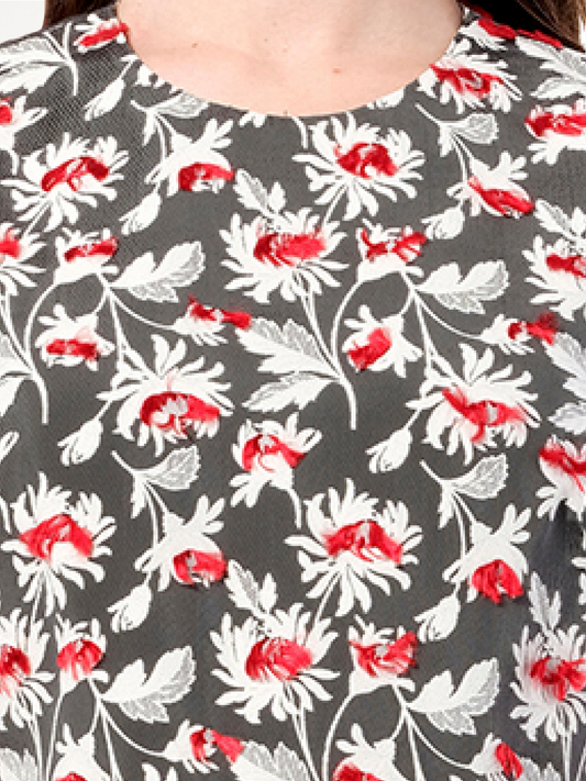 BALENCIAGA Jacquard Dress (Multicolor)