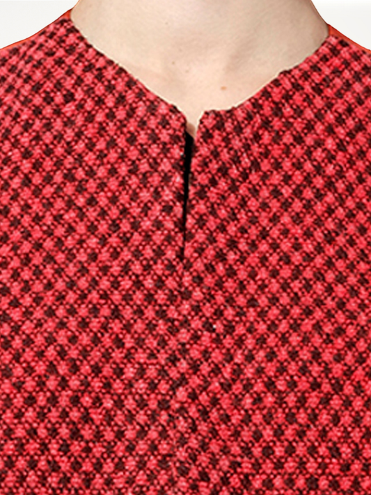 BALENCIAGA Tweed Jacket (Red)