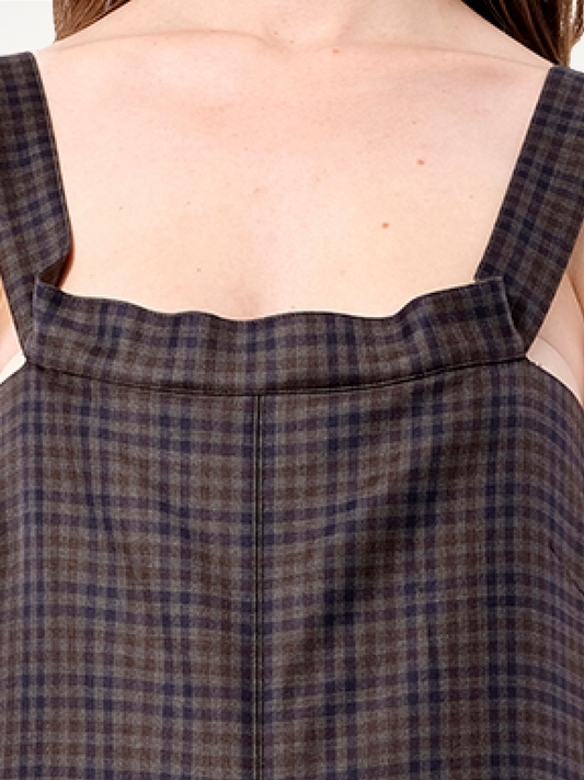 BALENCIAGA Carreaux Dress (Multicolor)