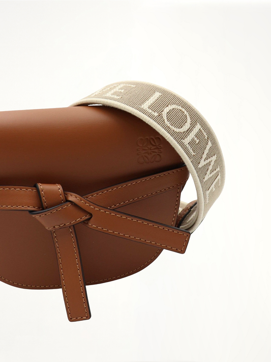 LOEWE Mini Gate Dual Bag (Tan)