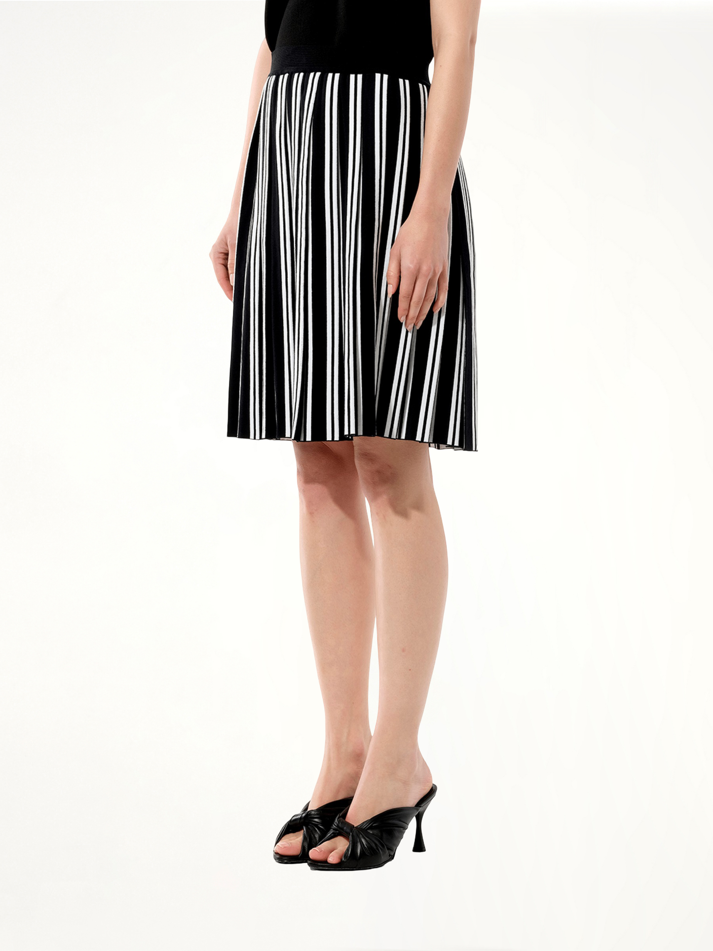 BALENCIAGA Graph Skirt (Black)