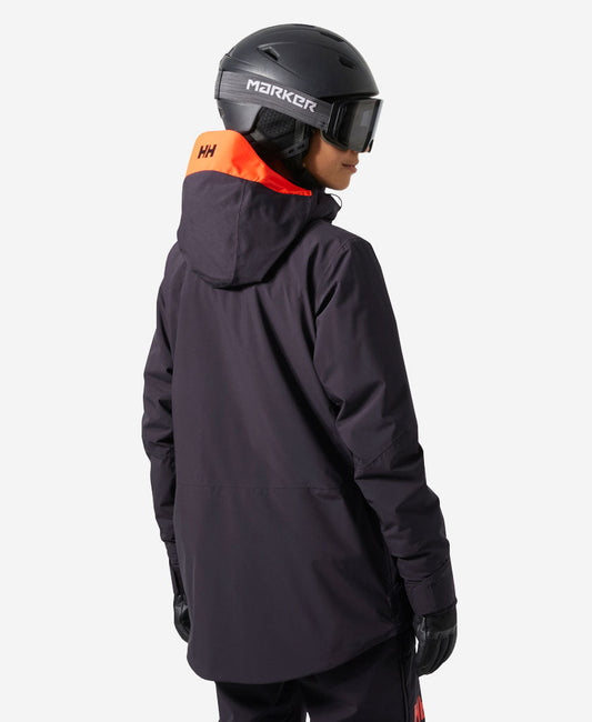 Helly Hansen W WHITEWALL LIFALOFT 3.0 JKT (Black Grape)