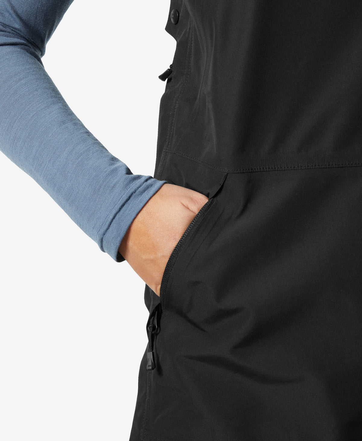 Helly Hansen W EMIKO SHELL BIB PANT (Black)