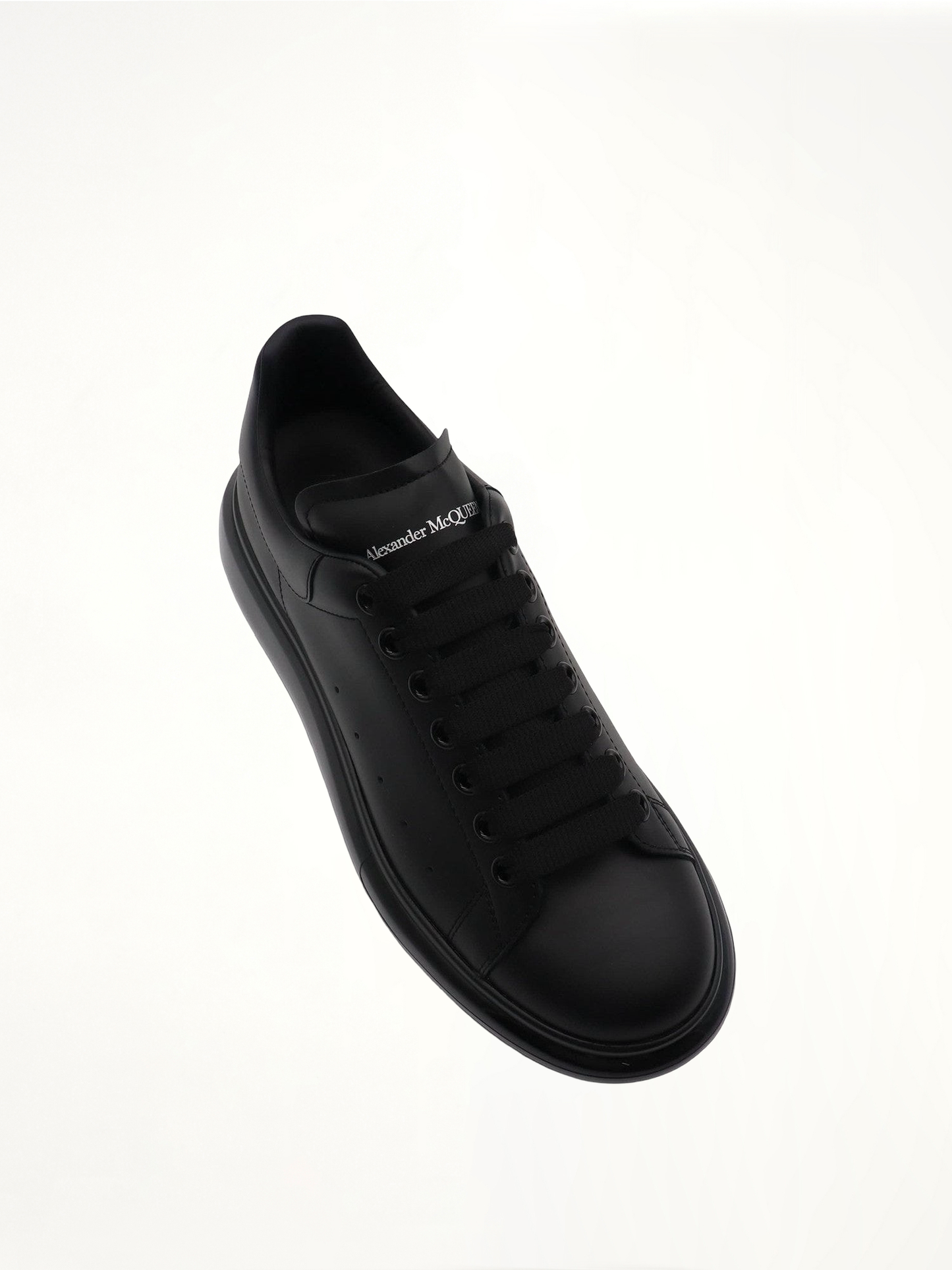 ALEXANDER MCQUEEN Larry Transparent Sole Sneaker (Black)
