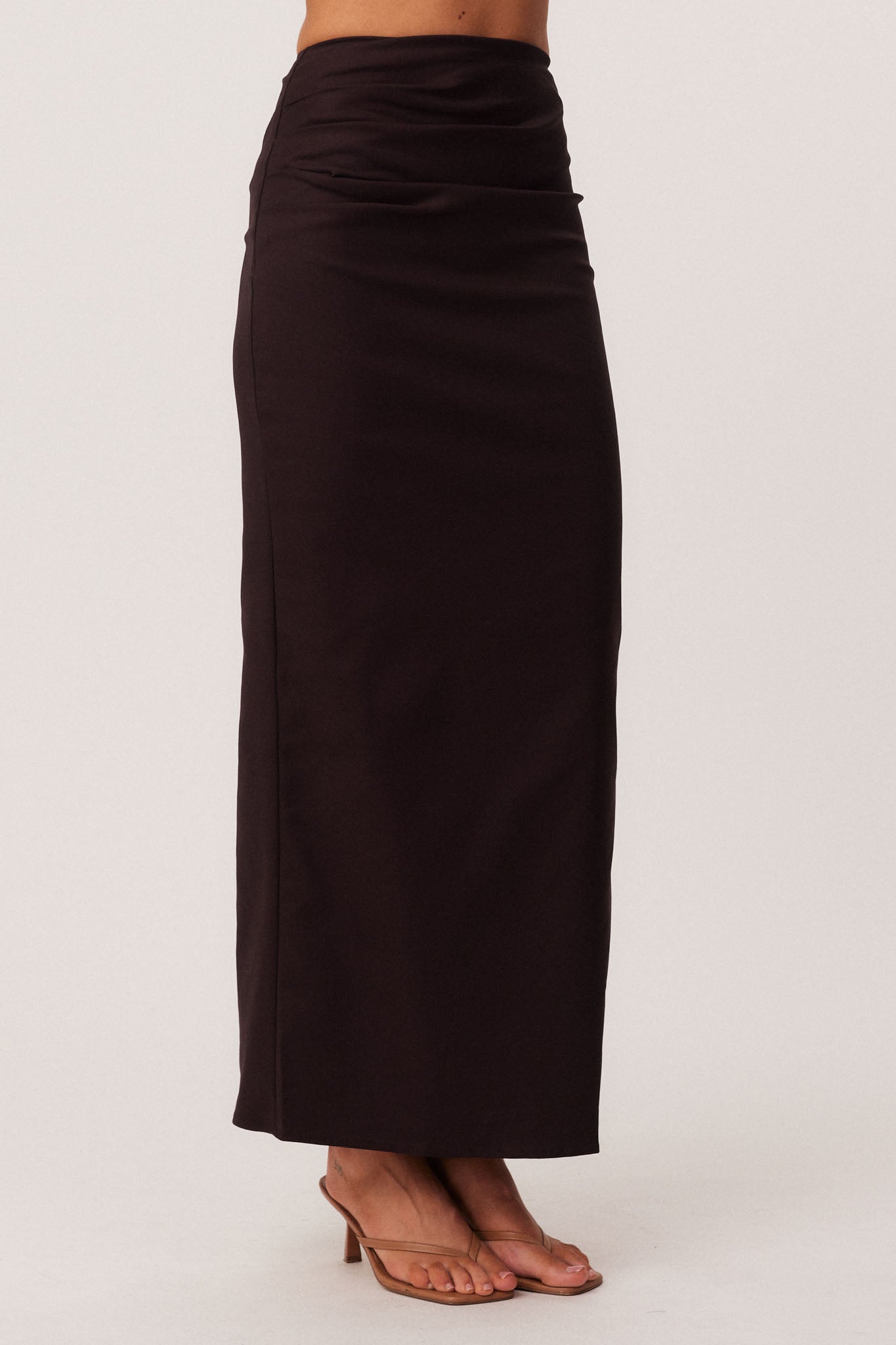 SNDYS MIMI MAXI SKIRT (Chocolate)