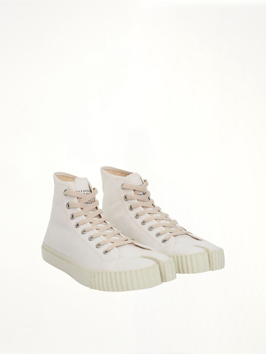 MAISON MARGIELA Tabi High Sneaker (White)