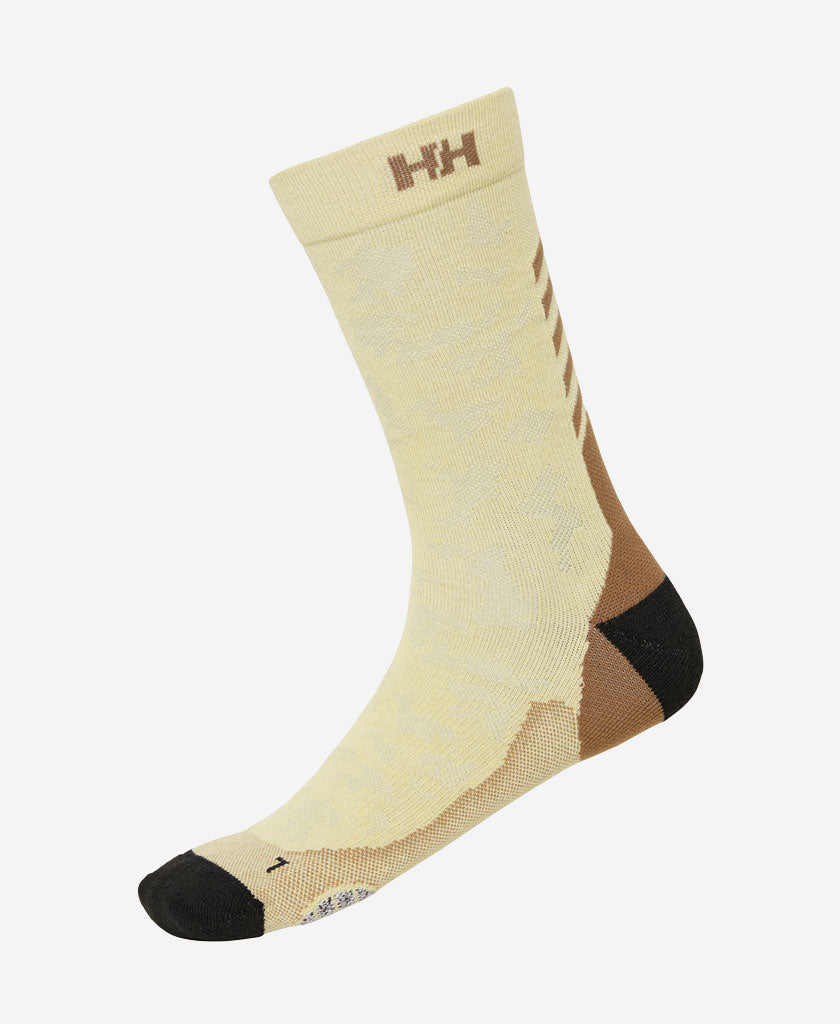 Image of Socks. Product name - TRAIL CREW SOCK, Yellow Pear in Yellow Pear colour by brand - Helly Hansen
