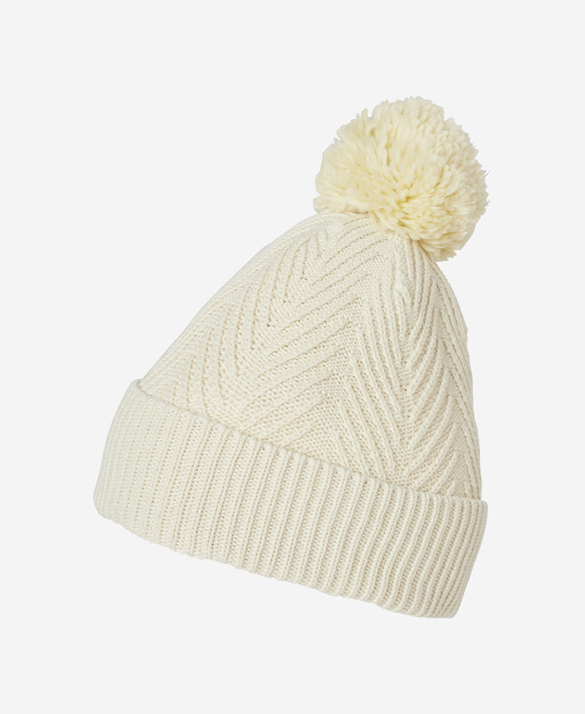 Image of Hats. Product name - W LUMI BEANIE, Snow in Snow colour by brand - Helly Hansen