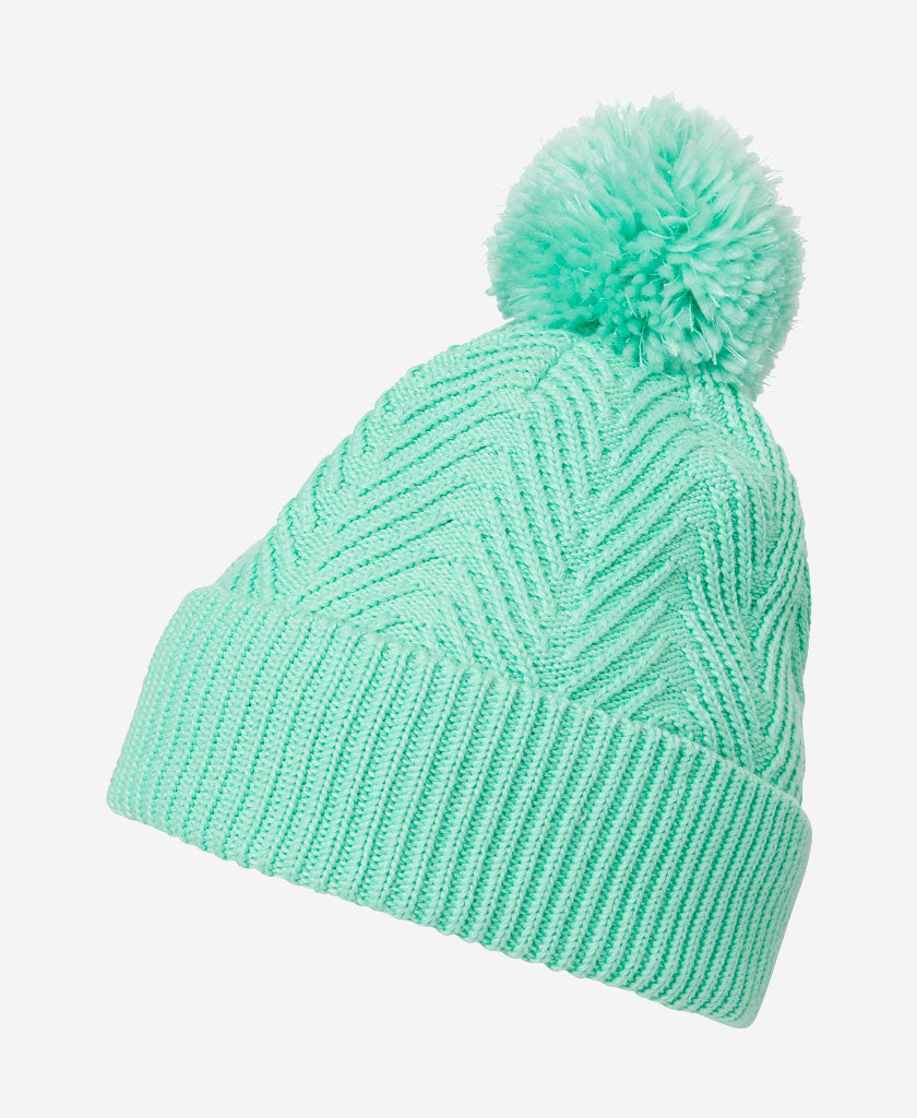 Image of Hats. Product name - W LUMI BEANIE, Lagoon in Lagoon colour by brand - Helly Hansen