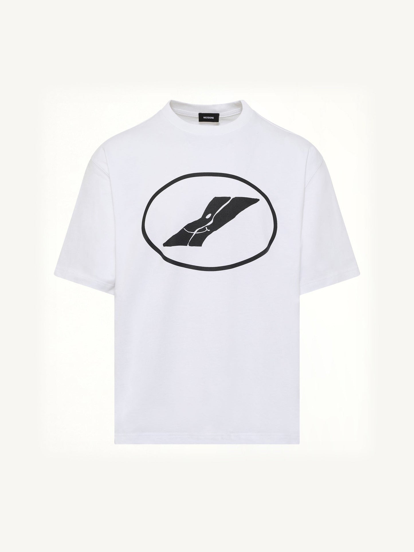 We11done Print T-Shirt (White)