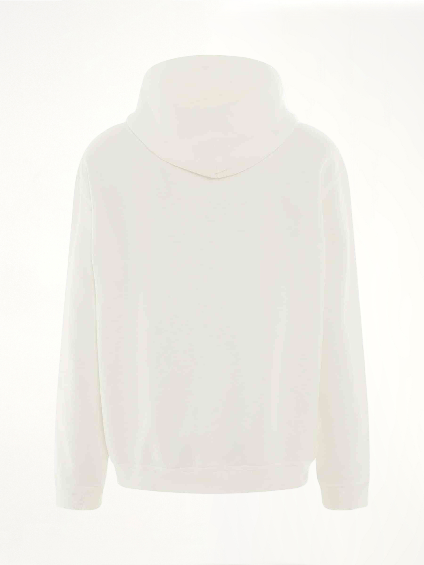MAISON MARGIELA Upside Down Logo Hoodie (White)
