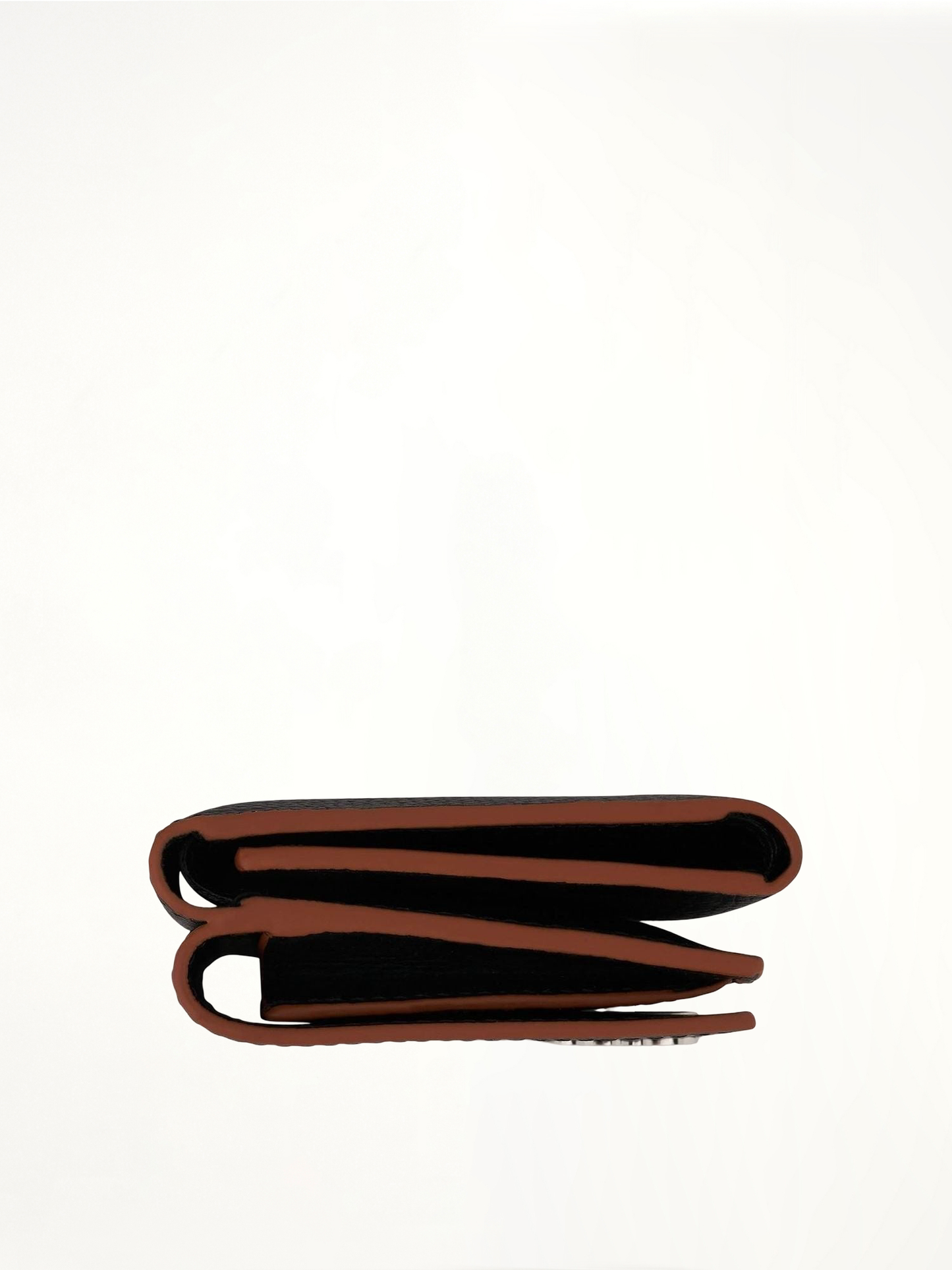 LOEWE Anagram Trifold Wallet Pebble Grain Calfskin (Black)
